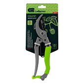  Секатор прямого реза, металлические рукоятки// СИБРТЕХ , 60495 