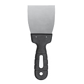 Шпатель 80мм, пластмассовая ручка, антикоррозийное покрытие Шпатель 80мм, пластмассовая ручка, антикоррозийное покрытие