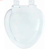 Сиденье для унитаза снежно-белое ВИР 522 Сиденье для унитаза снежно-белое ВИР 522