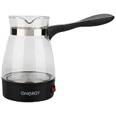 Турка электрическая Energy EN-297 стеклянная 600Вт 0,4л Турка электрическая Energy EN-297 стеклянная 600Вт 0,4л