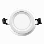 Светильник точечный встраиваемый LED GLRL 6Вт 4000К круг стекло белый (d100х70х36/монтажн d70) /LEEK Светильник точечный встраиваемый LED GLRL 6Вт 4000К круг стекло белый (d100х70х36/монтажн d70) /LEEK