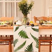  Дорожка (рогожка) 45х130 Папоротник 16157 