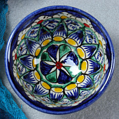 Пиала коньячная малая Риштанская Керамика 8,5см микс 1573747 Пиала коньячная малая Риштанская Керамика 8,5см микс 1573747