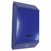 Ящик почтовый "П/Я" с замком (синий глянец) Магнитогорск   Ящик почтовый "П/Я" с замком (синий глянец) Магнитогорск