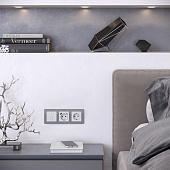 Рамка 3-м Acrylic графит/W0032704 Рамка 3-м Acrylic графит/W0032704