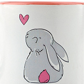 Кружка керамическая «Зайка», 380 мл 10425197 Кружка керамическая «Зайка», 380 мл 10425197