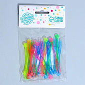 Шпажки 24 шт в наборе, цвет МИКС 5214534 Шпажки 24 шт в наборе, цвет МИКС 5214534