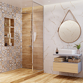  Плитка  50х25 Marmaris бежевый дерево GT126VG /Global Tile (1,375м2) 