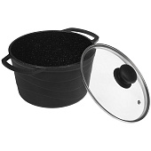 Кастрюля со стеклянной крышкой 3л НЕВА L186630i Кастрюля со стеклянной крышкой 3л НЕВА L186630i