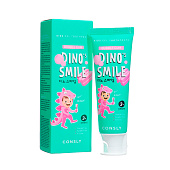 Зубная паста детская Consly DINO's SMILE Жвачка гелевая c ксилитом, 60г Зубная паста детская Consly DINO's SMILE Жвачка гелевая c ксилитом, 60г