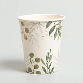 Набор бумажной посуды "Природа", 6 тарелок, 6 стаканов, 1 гирлянда 6853481 Набор бумажной посуды "Природа", 6 тарелок, 6 стаканов, 1 гирлянда 6853481