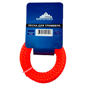 Леска для триммера витой квадрат 2,4ммх15м Vertextools Леска для триммера витой квадрат 2,4ммх15м Vertextools