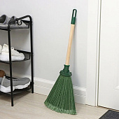  Веник веерный деревянный черенок 40см LAIMA EXPERT, 601830 