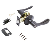 Ручка-защелка фиксатор ЗВ3-03 черная Ручка-защелка фиксатор ЗВ3-03 черная