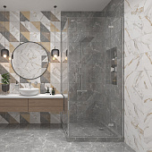 Плитка  50х25 Capella серый GT99VG /Global Tile (1,375м2)