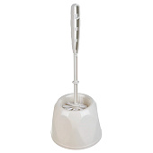  Ёршик туалетный с подставкой Блеск Стандарт мрамор/чайная роза  М5010 