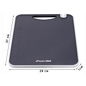 Доска разделочная 37х28х0.8см пластиковая 10077 Доска разделочная 37х28х0.8см пластиковая 10077