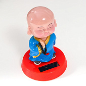 Маятник Будда с чётками, 8х8х9 см, пластик, от солнечной батареи, 7887117 Маятник Будда с чётками, 8х8х9 см, пластик, от солнечной батареи, 7887117