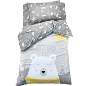 Комплект постельного белья 1,5 спальный Этель Большие мечты бязь 3617346 Комплект постельного белья 1,5 спальный Этель Большие мечты бязь 3617346