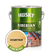 HUSKY SIBERIAN «Суперлазурь» бесцветная 2,7л HUSKY SIBERIAN «Суперлазурь» бесцветная 2,7л