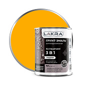 Грунт-эмаль 3 в 1 Жёлтый Лакра 0,8кг Грунт-эмаль 3 в 1 Жёлтый Лакра 0,8кг