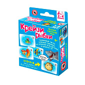 Игра настольная Русский стиль, "Крейзи рыбки", 52 карточки, 04697 Игра настольная Русский стиль, "Крейзи рыбки", 52 карточки, 04697
