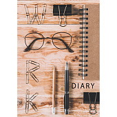  Ежедневник А5 128л Work diary 60г/м2 ЕЖ23512810 