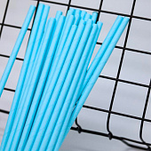 Трубочки одноразовые для напитков 25 шт. "Party go", blue (197 мм) Трубочки одноразовые для напитков 25 шт. "Party go", blue (197 мм)