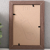 Фоторамка 10х15 для фото мокко (пластиковый экран) 7490098 Фоторамка 10х15 для фото мокко (пластиковый экран) 7490098