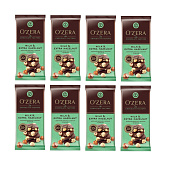  Шоколад молочный OZera, шоколад молочный с цельным фундуком Milk & Extra Hazelnut, 90 г 