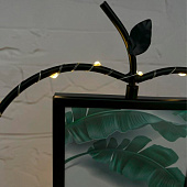 Фоторамка со светодиодами «Apple», black, металл (10х15 см) Фоторамка со светодиодами «Apple», black, металл (10х15 см)