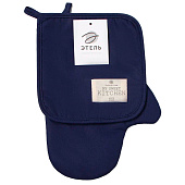 Кухонный набор 2 предмета Этель Kitchen цвет синий 7865975 Кухонный набор 2 предмета Этель Kitchen цвет синий 7865975