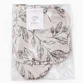  Кухонный набор 2 предмета   Этель Black flowers 10283369 