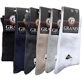Мужские носки GRAND LINE (M-105), темно-серый, р. 29 Мужские носки GRAND LINE (M-105), темно-серый, р. 29