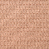  Кухонное полотенце (вафля) 35х55 крупная клетка, какао 