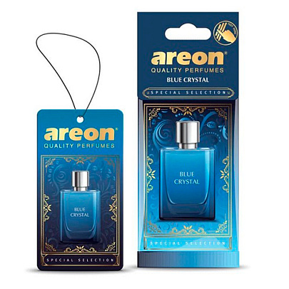  Ароматизатор подвесной картон AREON SPECIAL SELECTION Blue Crystal 