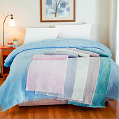 Покрывало 200х220 вафельное жаккард серый Покрывало 200х220 вафельное жаккард серый