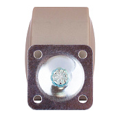  Ролик двойной на площ. 50мм (серый 1 шт)(40кг) 