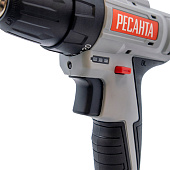  Дрель-шуруповерт бесщеточный Ресанта ДА-20-2ЛК-Б, 20В Li-ion, 55Нм, 2 АКБ (2Ач), кейс 
