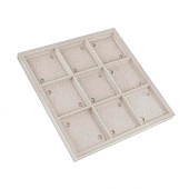 Полимер-песчанная плитка "Калифорния" 330х330х25, Белая Полимер-песчанная плитка "Калифорния" 330х330х25, Белая