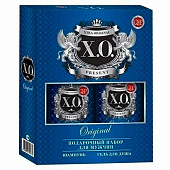  Подарочный набор Q.P. X.O.Original №1005-2 муж. (шамп.250мл + гель для душа 250мл) 