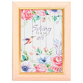  Ключница настенная «Колибри», панно декоративное, молочный дуб 15?21 см 4427732 