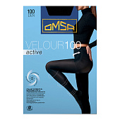 Колготки Omsa Velour Active, 100 ден, nero, р. 2 Колготки Omsa Velour Active, 100 ден, nero, р. 2