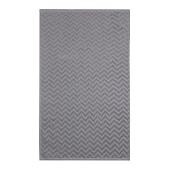  Полотенце 70х130 махровое LoveLife Zig-Zag цвет серый, 100% хл, 450 гр/м2 