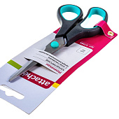  Ножницы 195мм ATTACHE с пластиковыми прорезиненными ручками 5017В 47585 