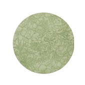 Сервировочная салфетка FLORA зеленая 38см DMP07
