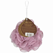 Мочалка-бант Банные штучки Гигант для душа, d-15 см, 80 г, soft, (жемчужный/пудровый) Мочалка-бант Банные штучки Гигант для душа, d-15 см, 80 г, soft, (жемчужный/пудровый)