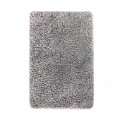 Набор ковриков для ванны и туалета 60х100 и 50х60 Soft Shaggy L. Grey 1/20 Bombini