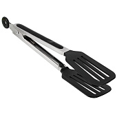 Щипцы-лопатка кухонные нейлон, нержавеющая сталь, 25 см 884-086 Щипцы-лопатка кухонные нейлон, нержавеющая сталь, 25 см 884-086