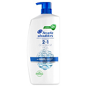 Шампунь и бальзам-ополаскиватель против перхоти HEAD & SHOULDERS 2в1 Основной уход 800мл